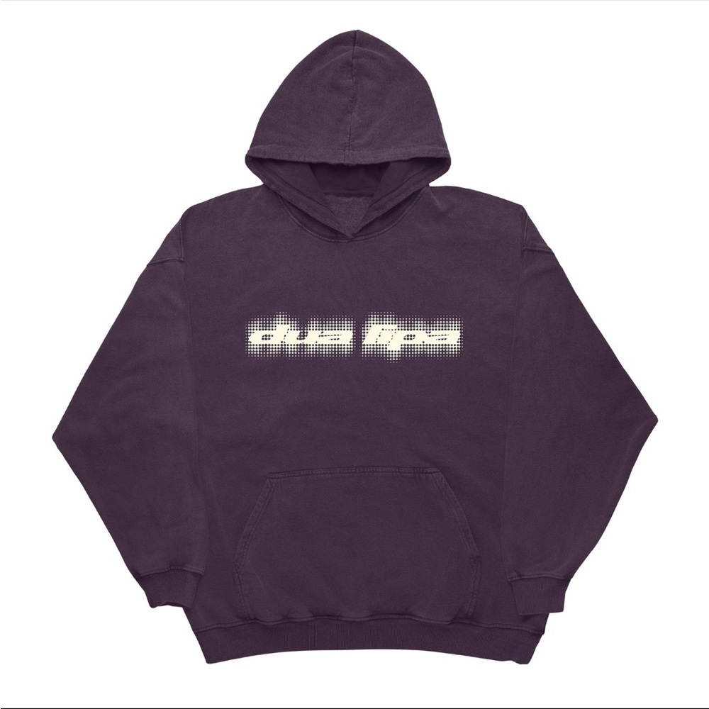 NEW - DUA LIPA - ACL BLUR HOODIE - SIZE SMALL (unisex)